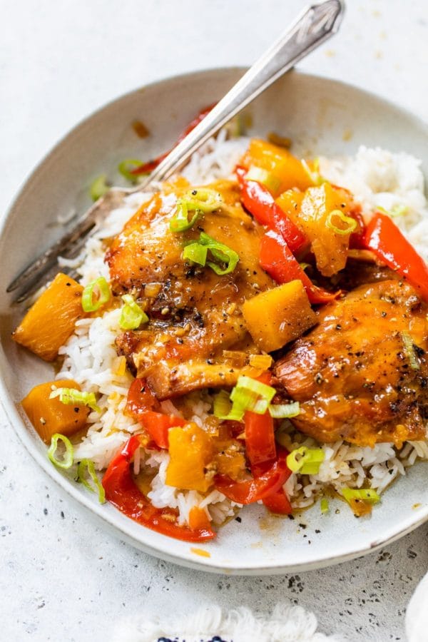 Slow Cooker Hawaiian Chicken Recipe