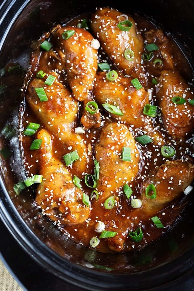 Slow Cooker Honey Garlic Chicken Recipe
