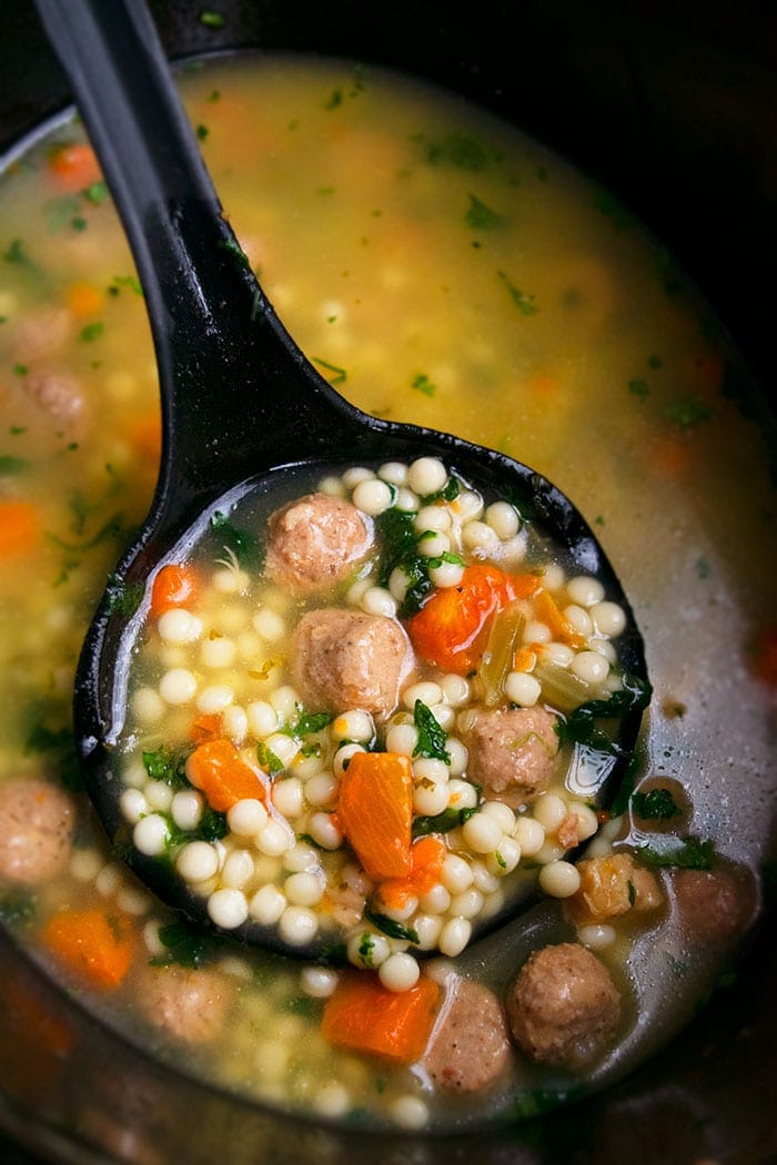 Crockpot Italian Wedding Soup Recipe