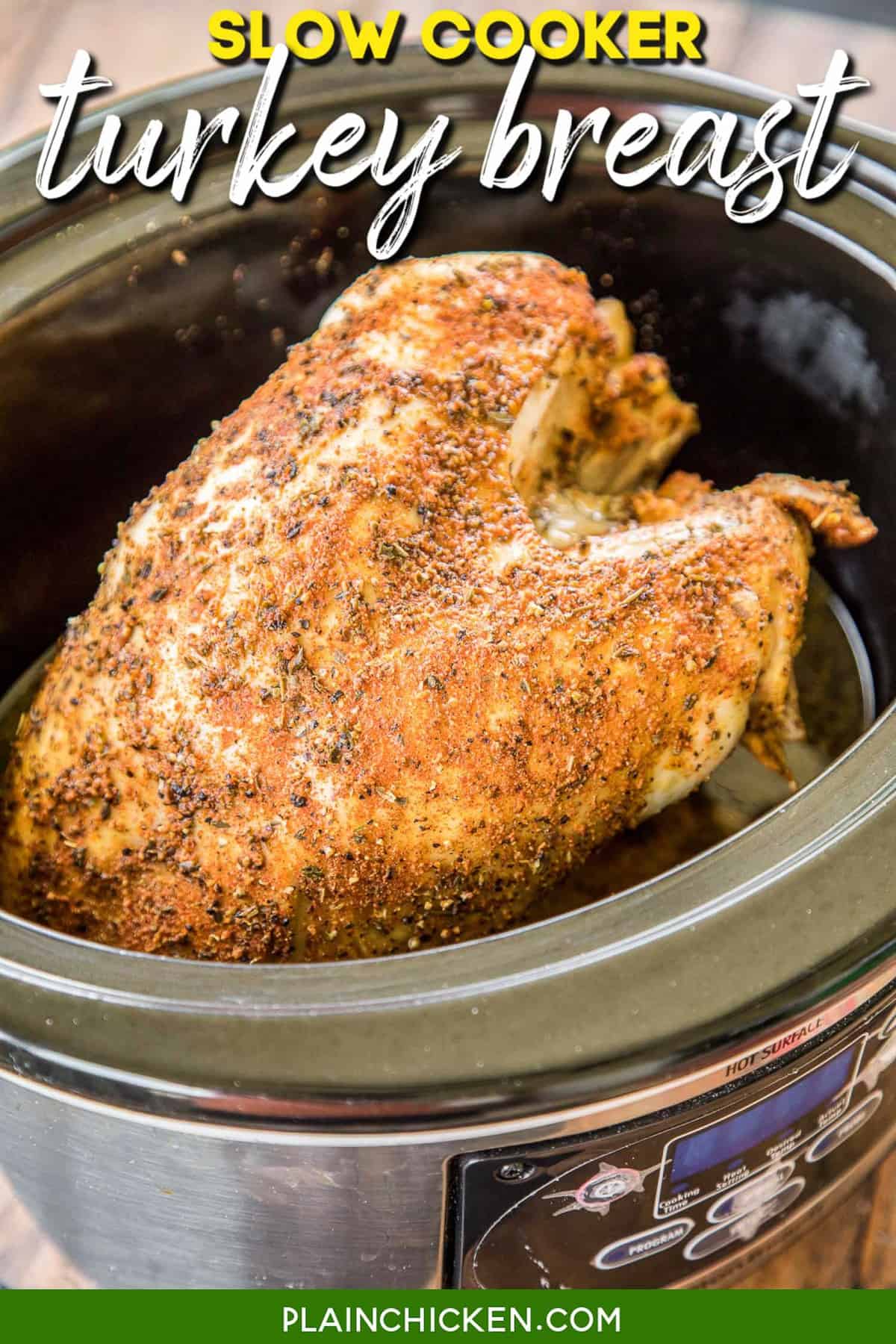 Slow Cooker Turkey Breast Recipe