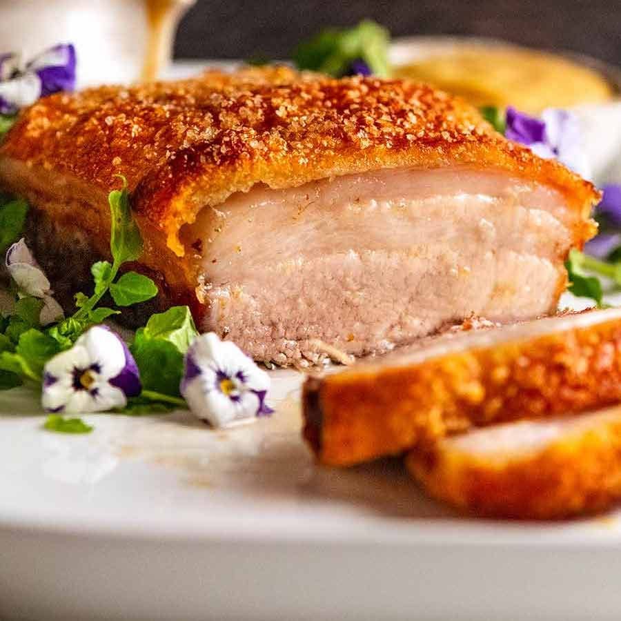 Slow Roasted Pork Belly Recipe