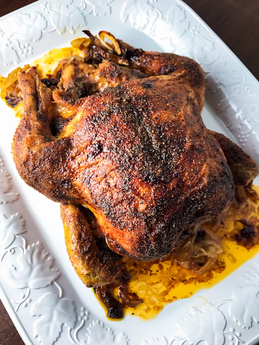 Low-Heat Roasted Chicken Recipe