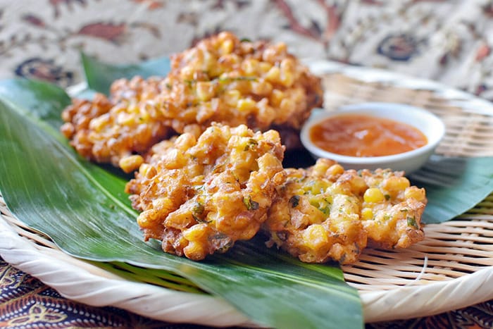 Indonesian Corn Fritters Recipe