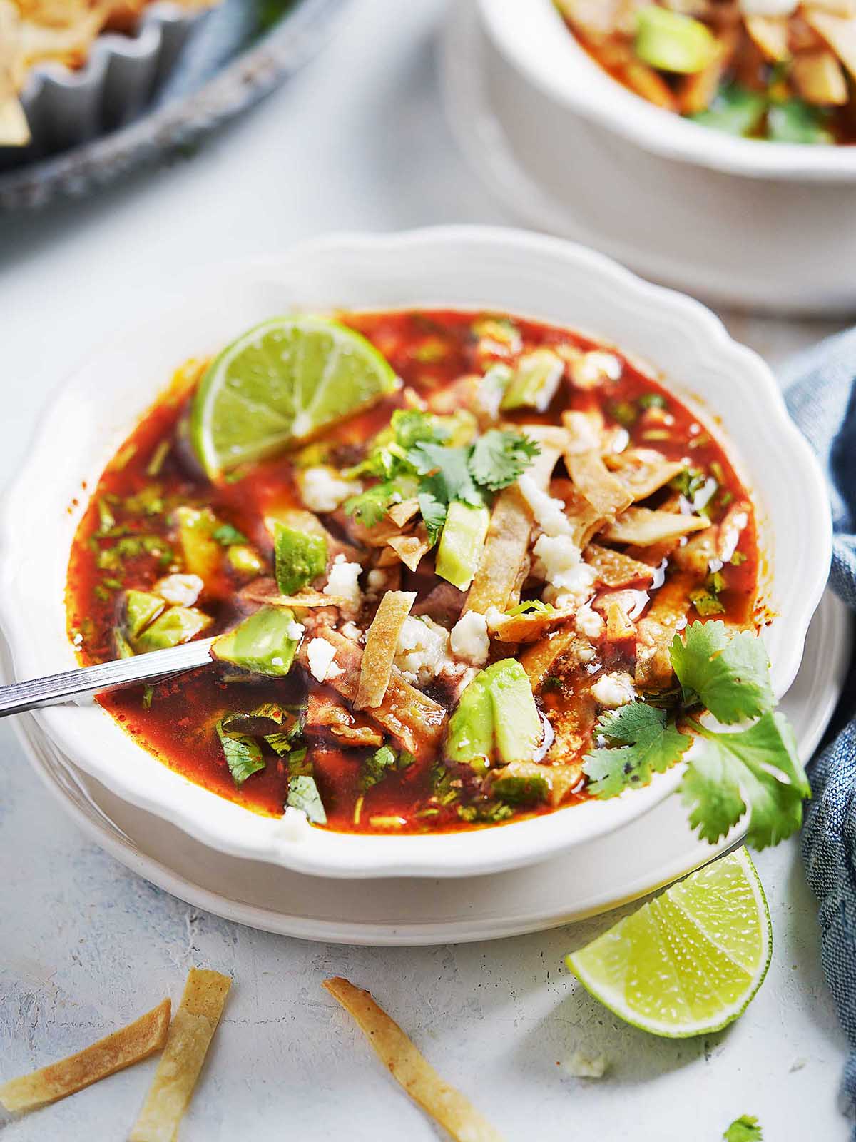 Sopa de Tortilla Recipe