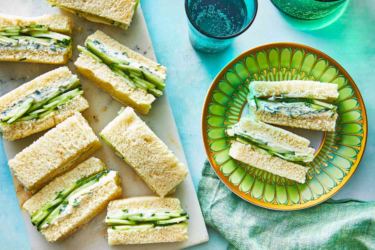 Cucumber Tea Sandwiches Recipe