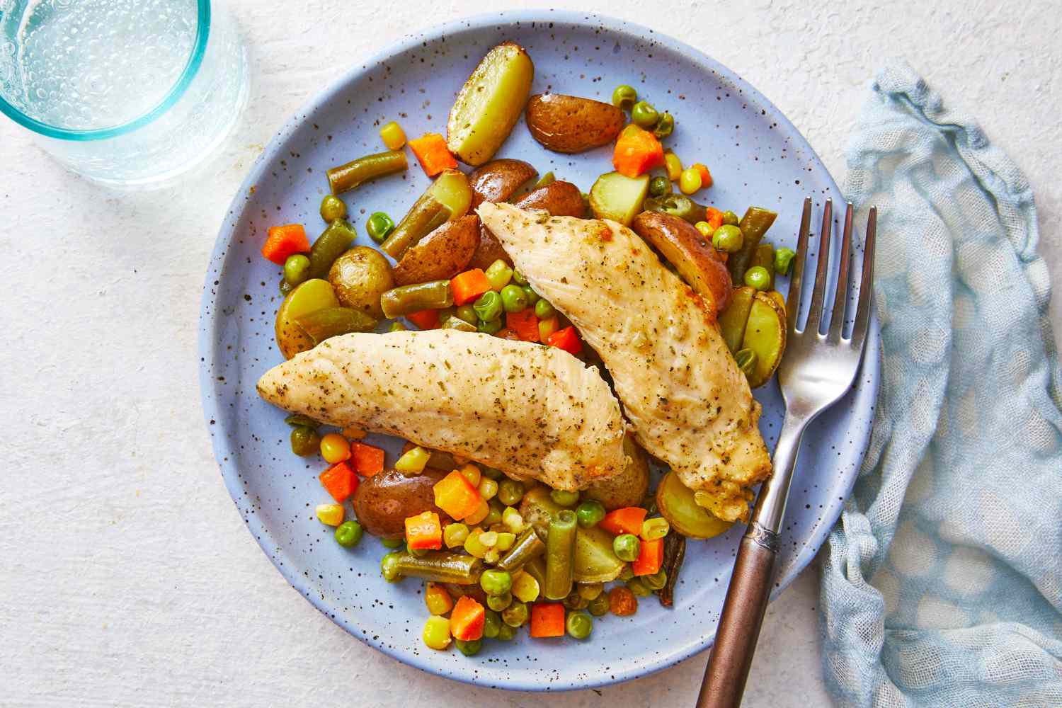 One-Pan Ranch Chicken and Vegetables Recipe