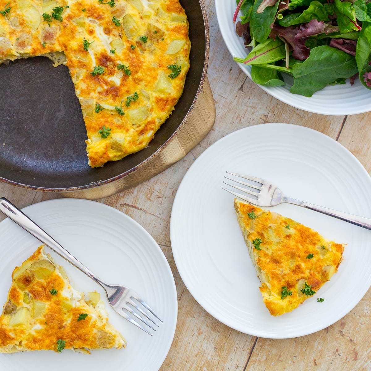No-Flip Frittata Recipe