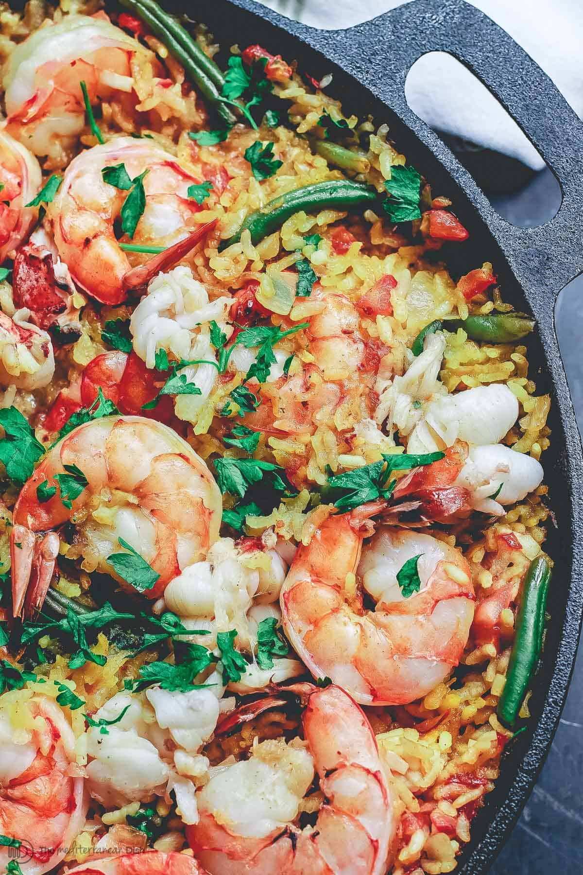 Family-Style Paella Recipe