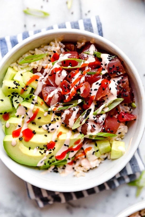 Fresh Poke Bowl Recipe