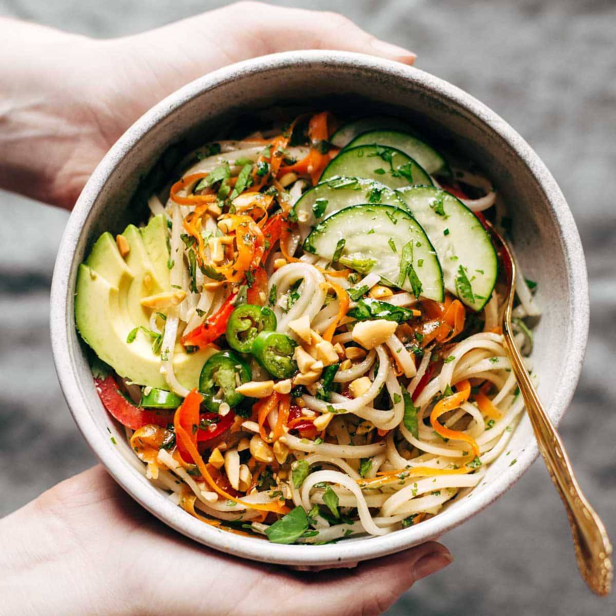 Fresh Spring Roll Bowl Recipe