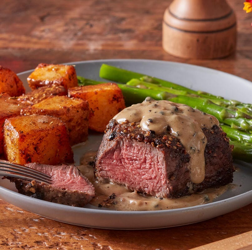 Steak au Poivre