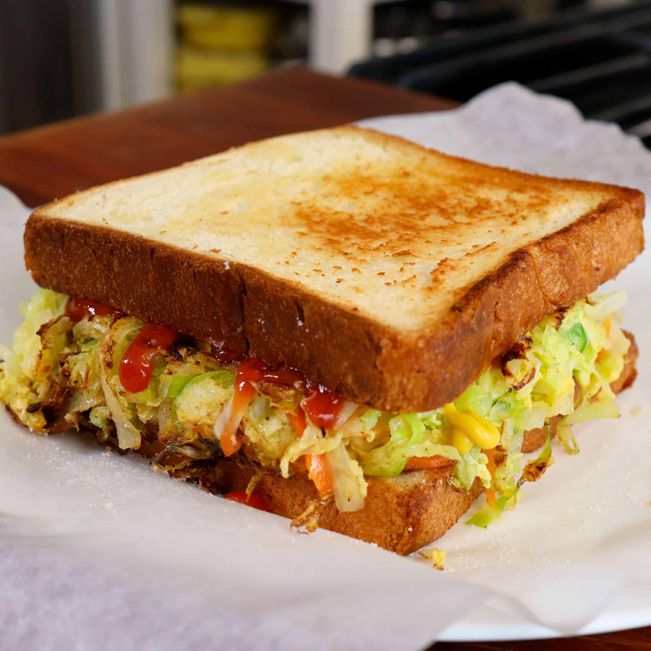 Korean Street Toast Recipe