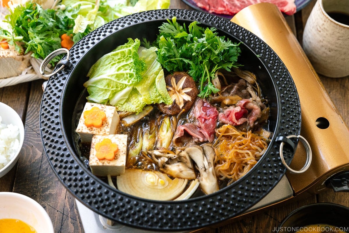 Japanese Sukiyaki Recipe