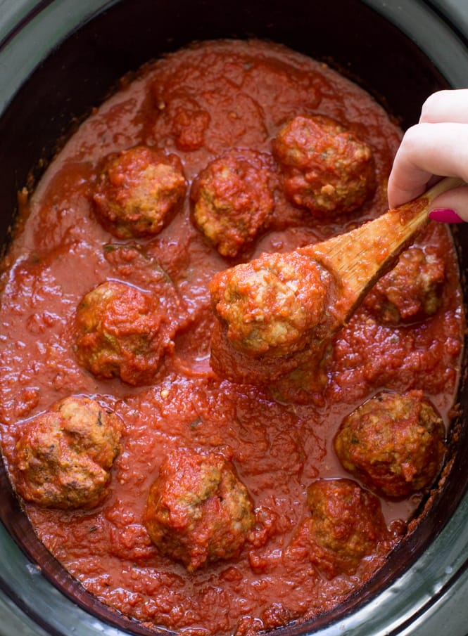 Slow Cooker Italian Meatballs Recipe