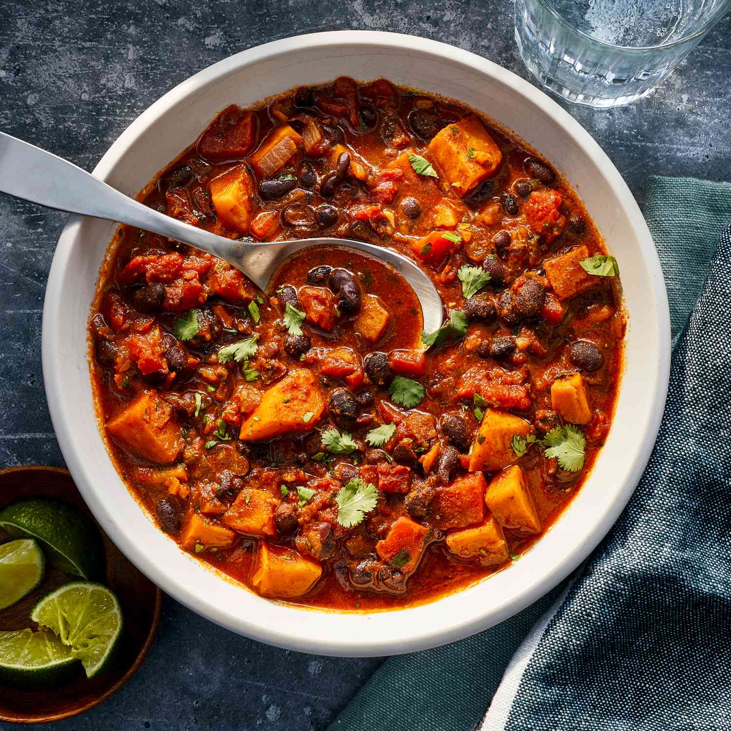Sweet Potato Black Bean Chili
