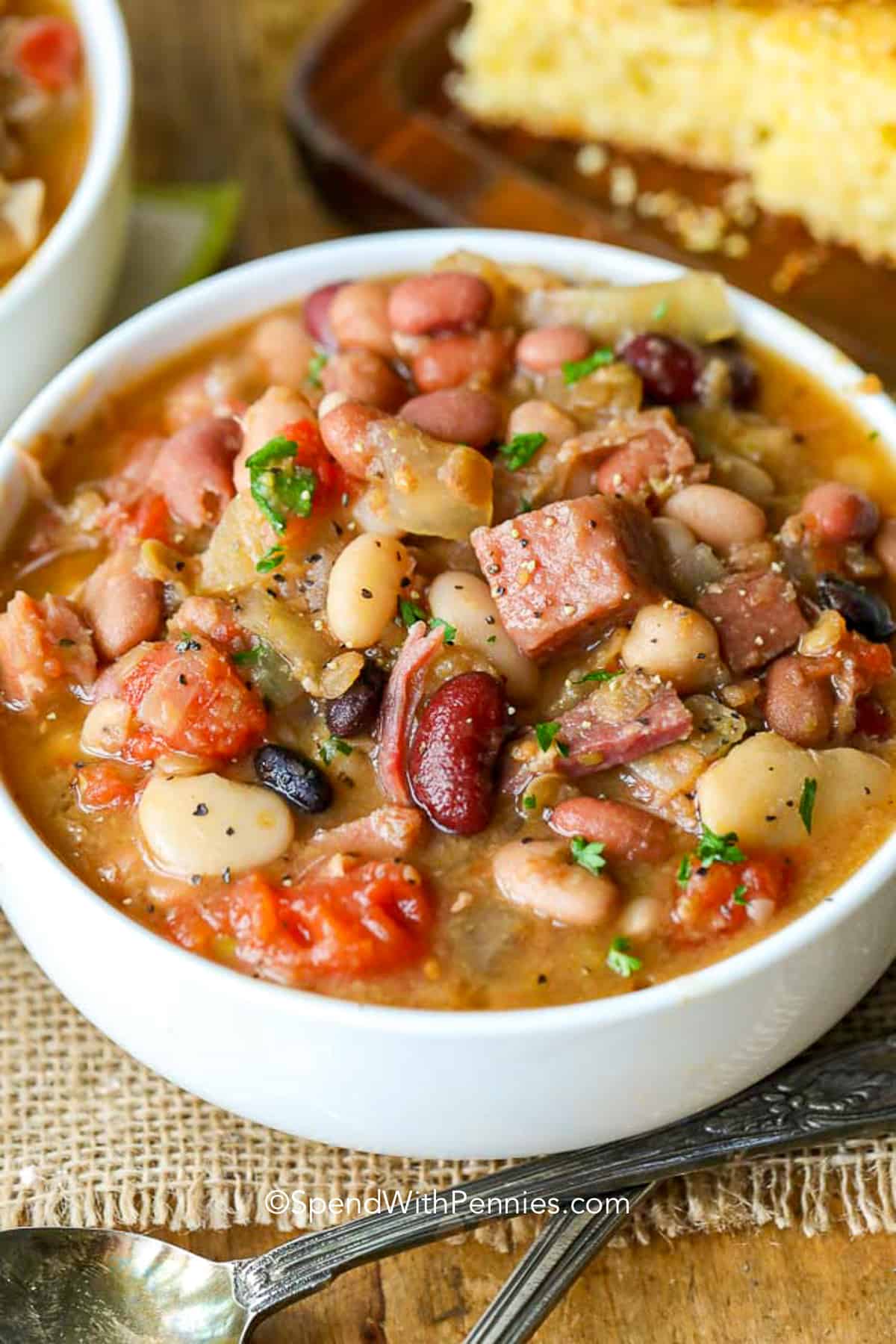 Crockpot Bean Soup Recipe
