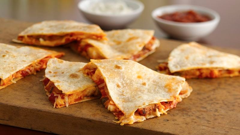 Quick Chicken Quesadillas Recipe