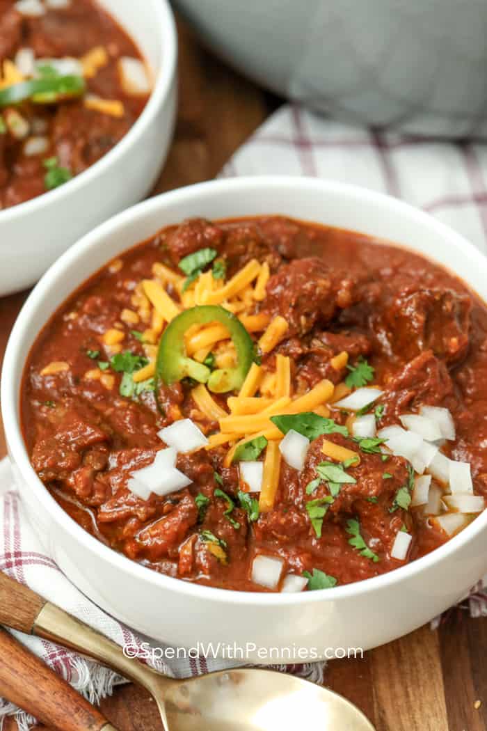 Texas-Style Chili Recipe