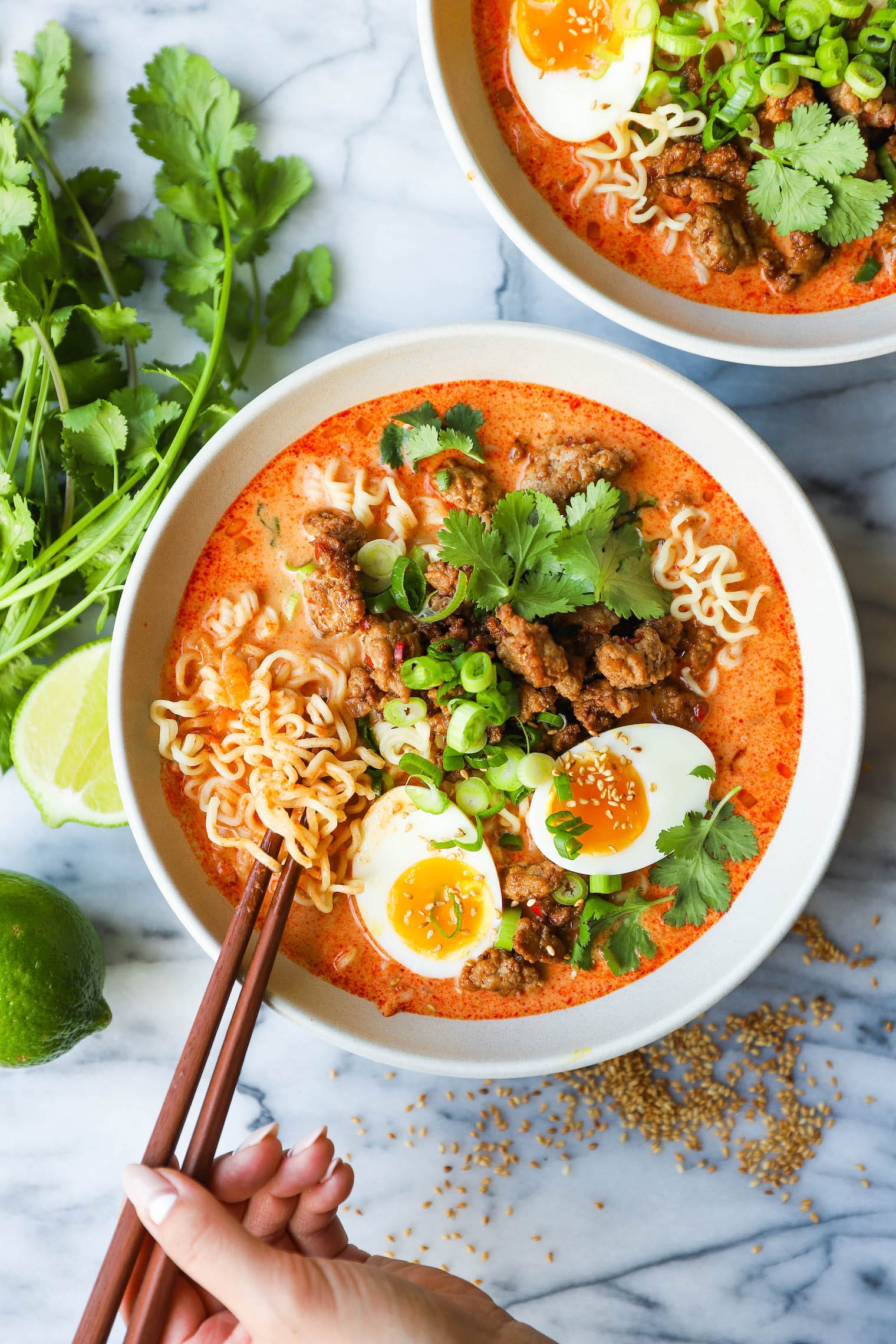 Instant Thai Coconut Ramen Noodles