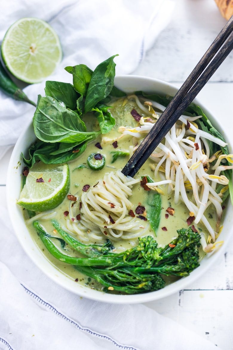 Thai Green Curry Noodles Recipe