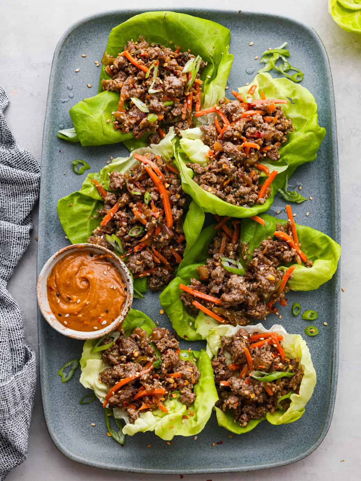 Thai Beef Lettuce Wraps Recipe