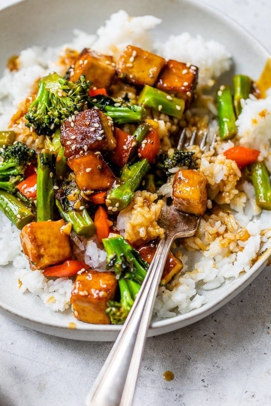 Tofu and Vegetable Stir Fry Recipe