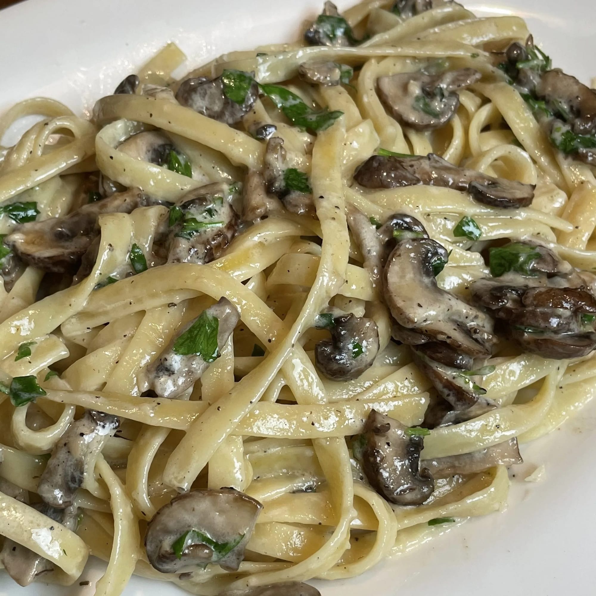 Truffle Mushroom Fettuccine Recipe