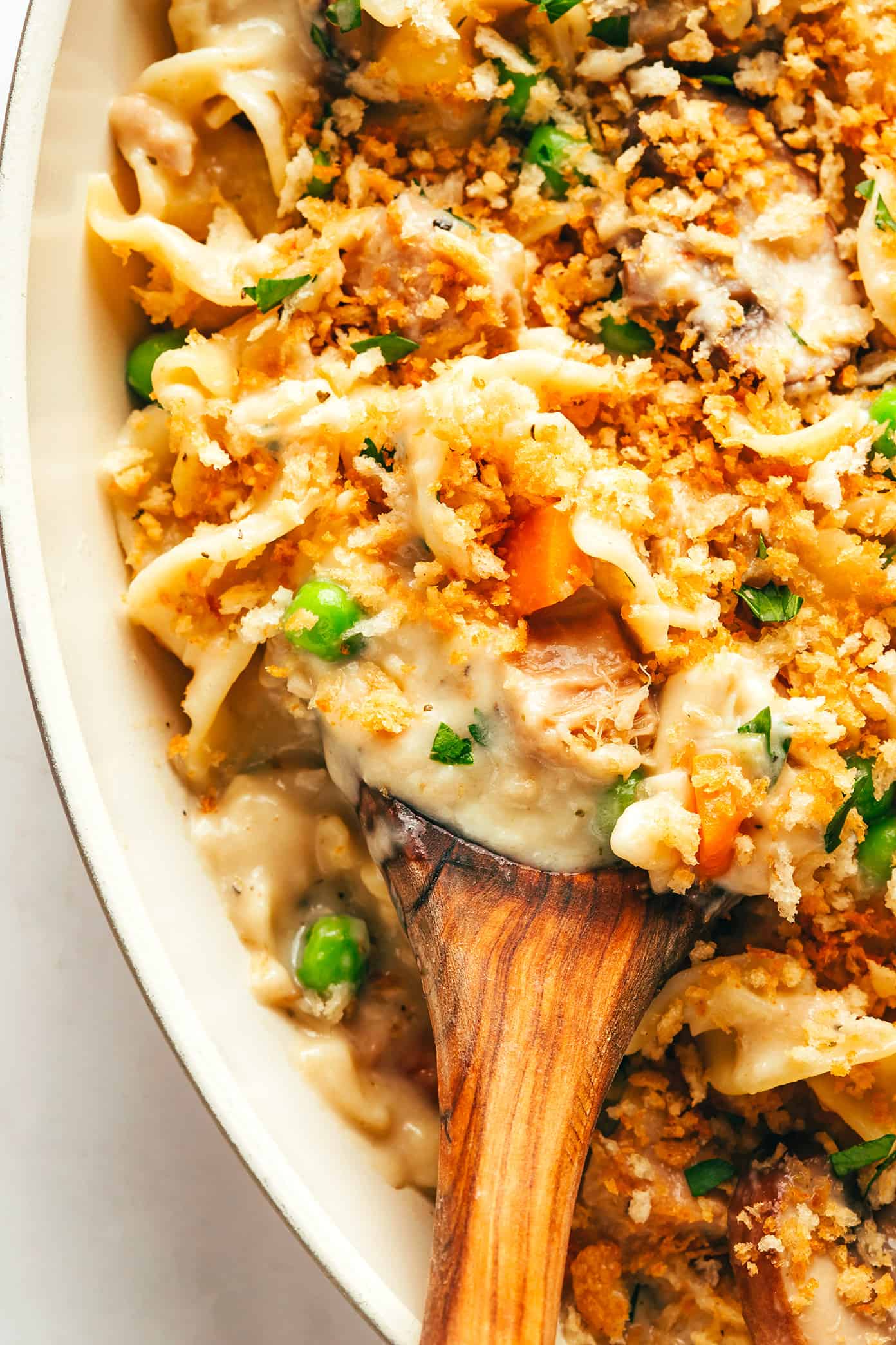 Lightened-Up Tuna Noodle Casserole Recipe