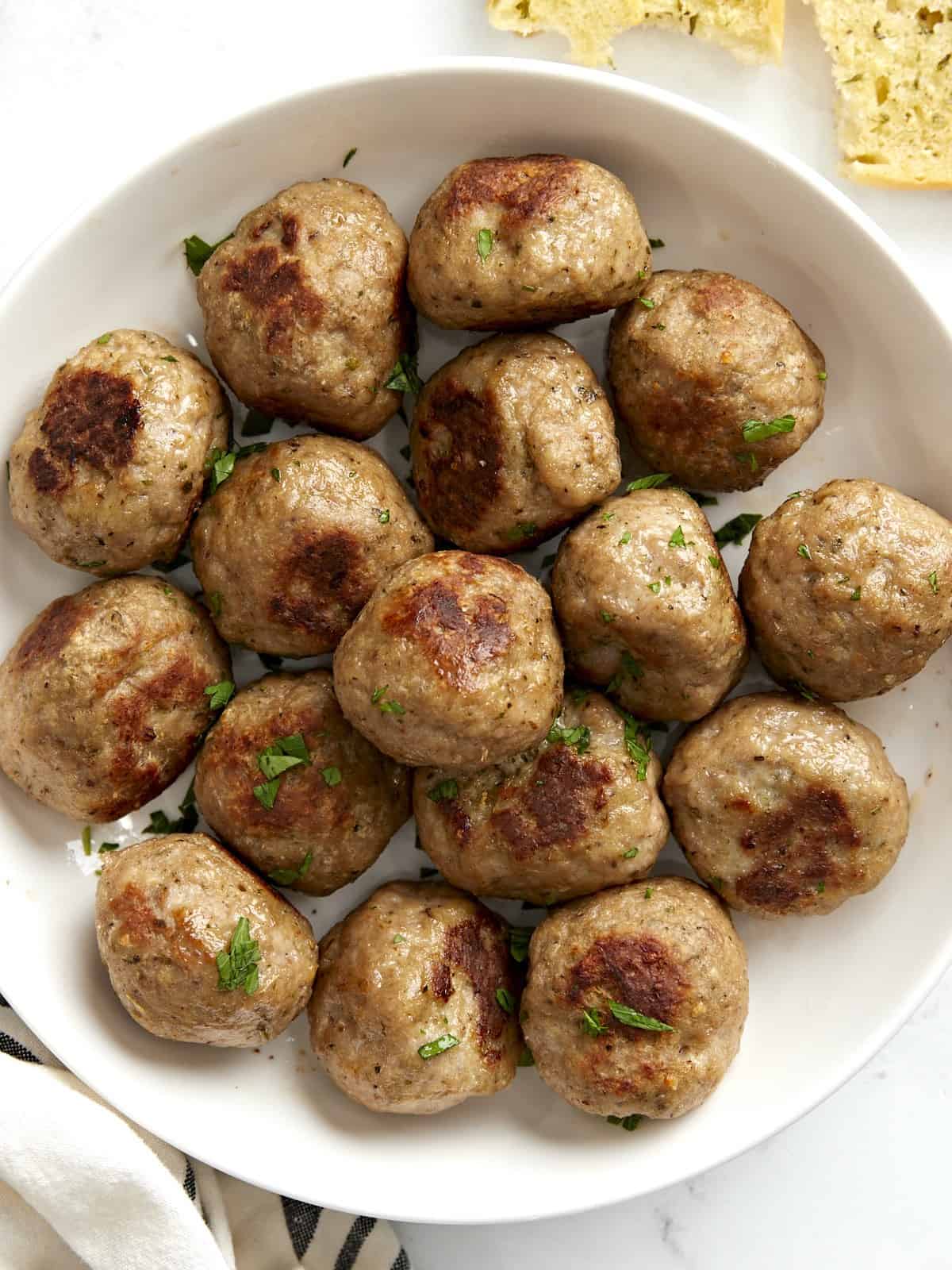Short-Time Turkey Meatballs Recipe