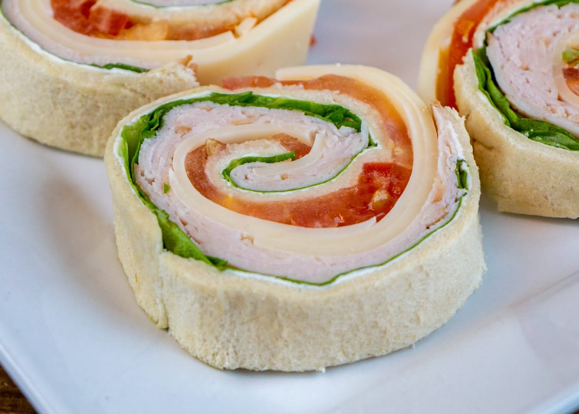 Turkey and Cheese Roll-Ups
