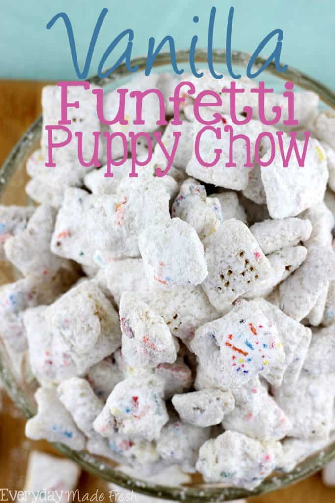 Vanilla Puppy Chow Recipe
