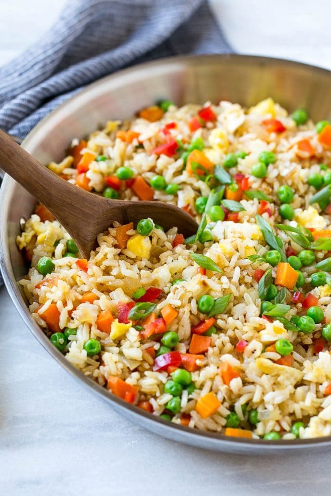 Quick Veggie Fried Rice Recipe