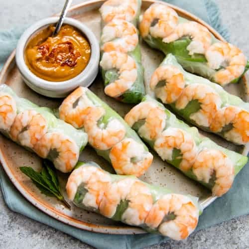 Vietnamese Fresh Spring Rolls Recipe