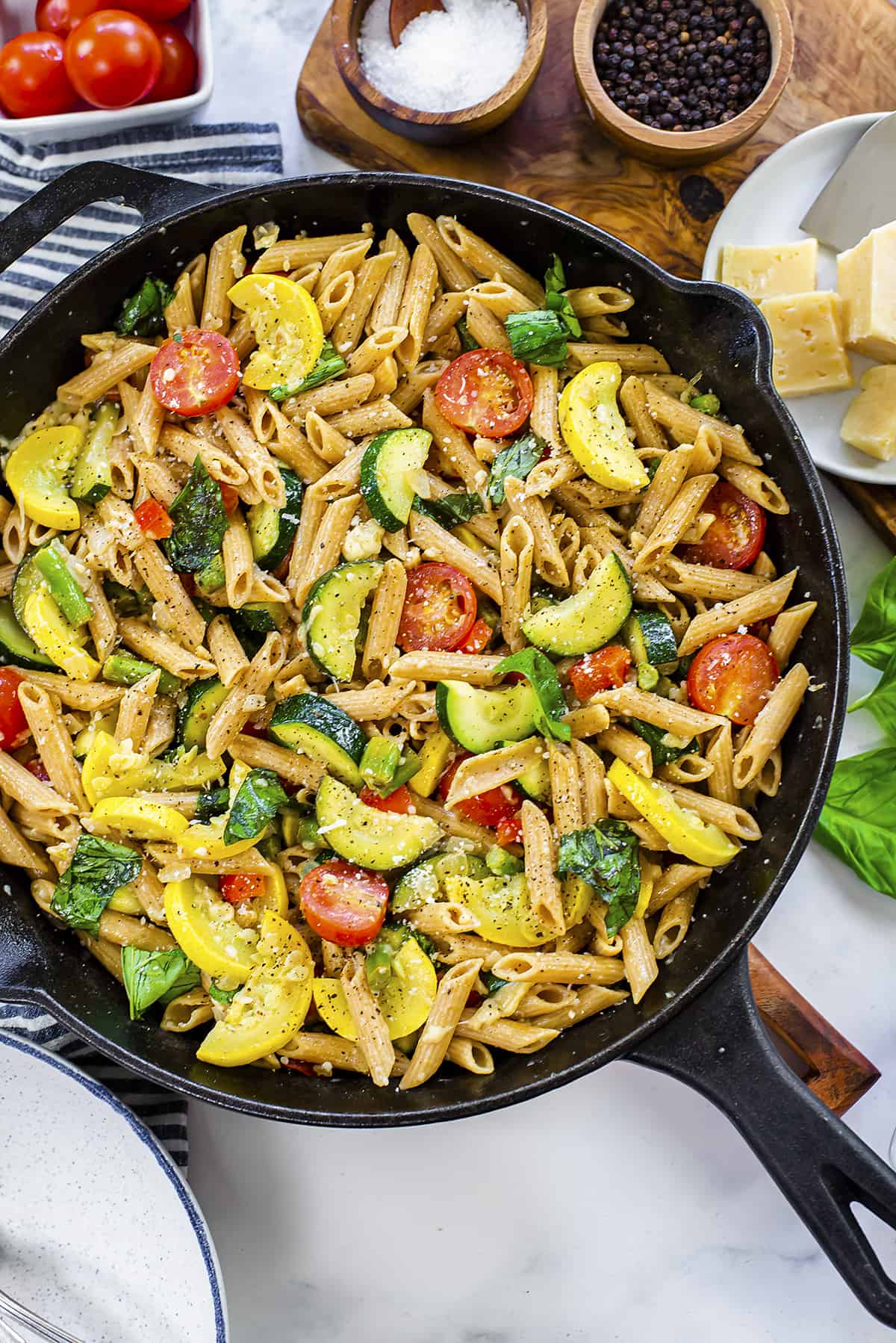 Whole Grain Pasta Primavera Recipe