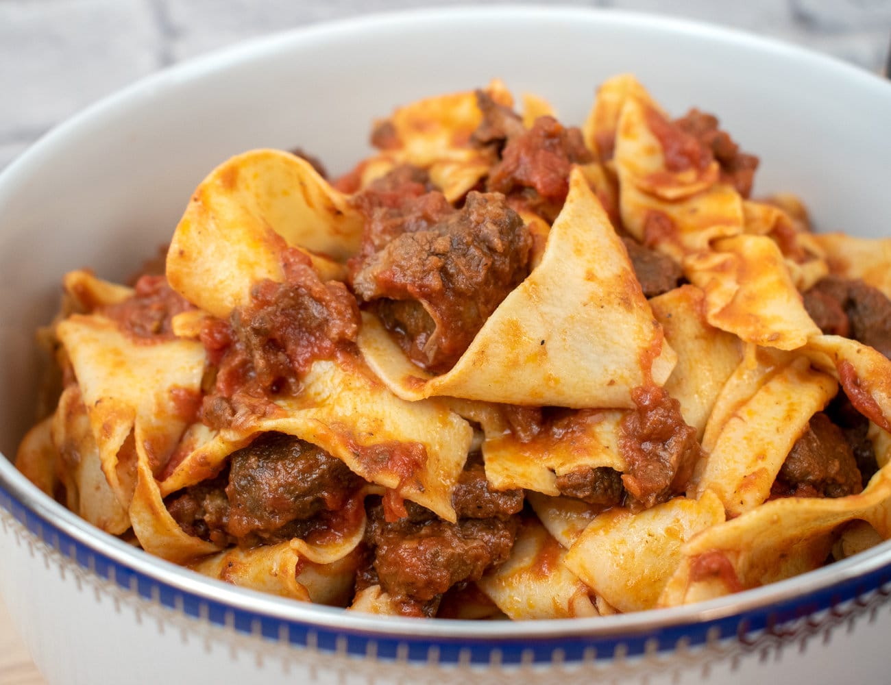 Pappardelle with Wild Boar Recipe