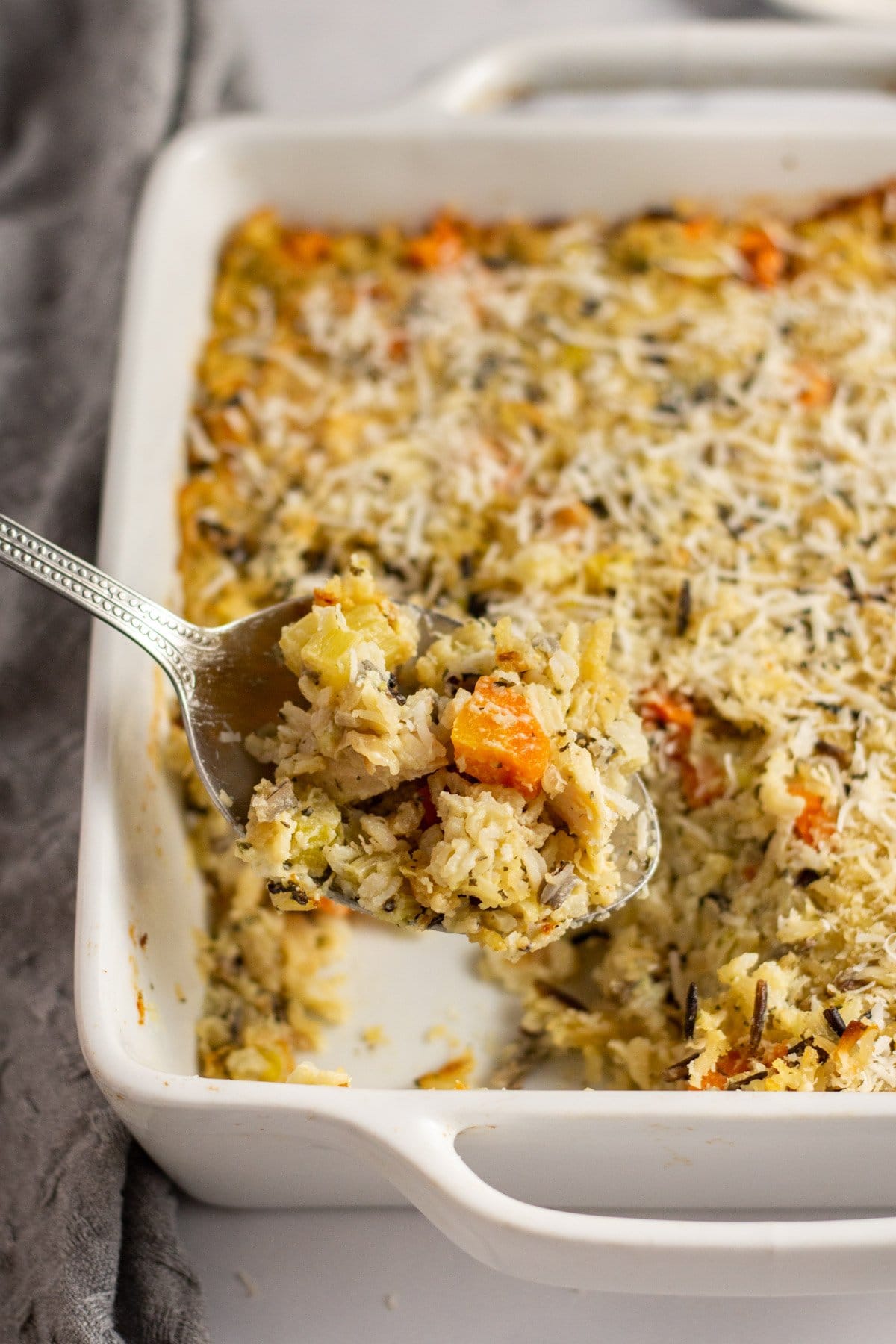 Lightened-Up Chicken and Wild Rice Casserole Recipe