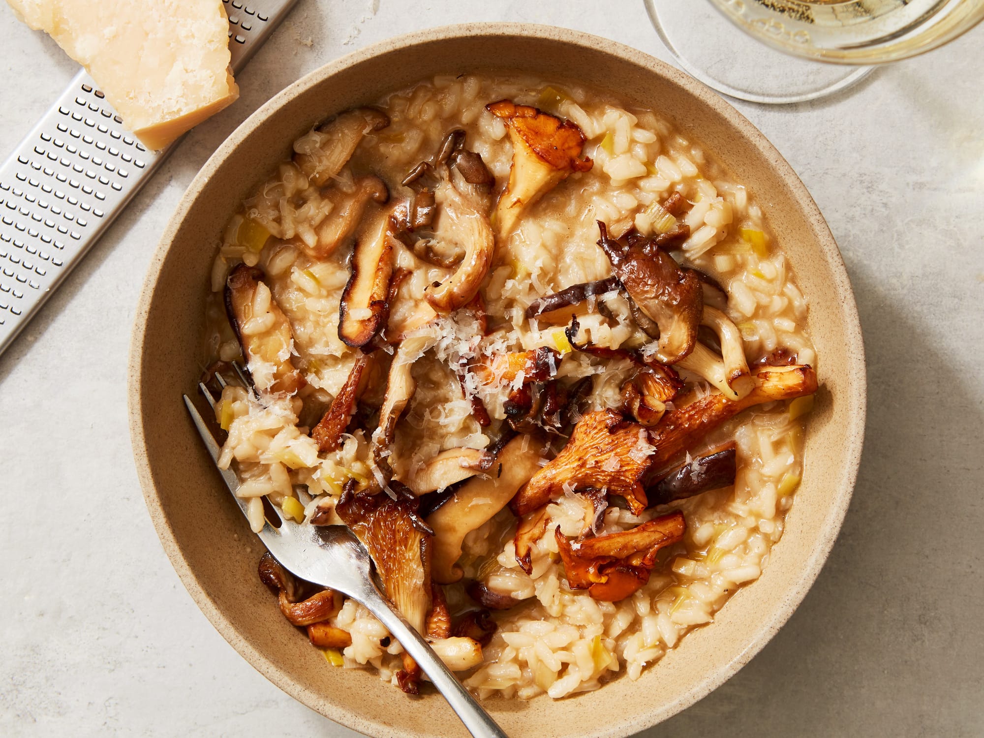 Wild Mushroom Risotto Recipe