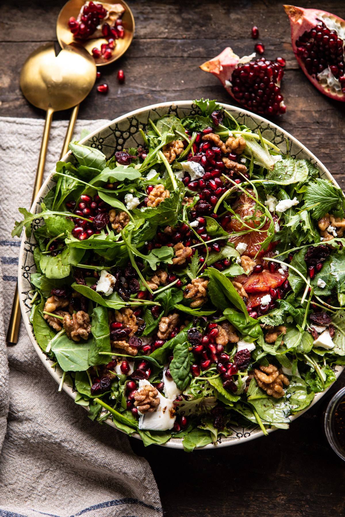 Pomegranate Walnut Salad Recipe