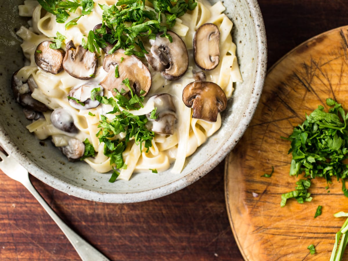 Wild Mushroom Stroganoff Recipe