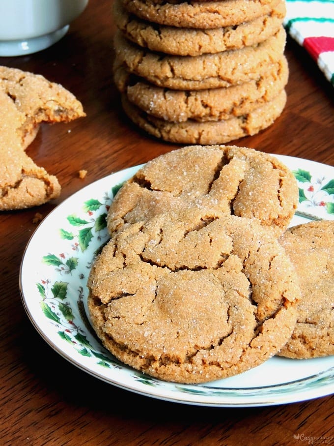 Country Molasses Cookies