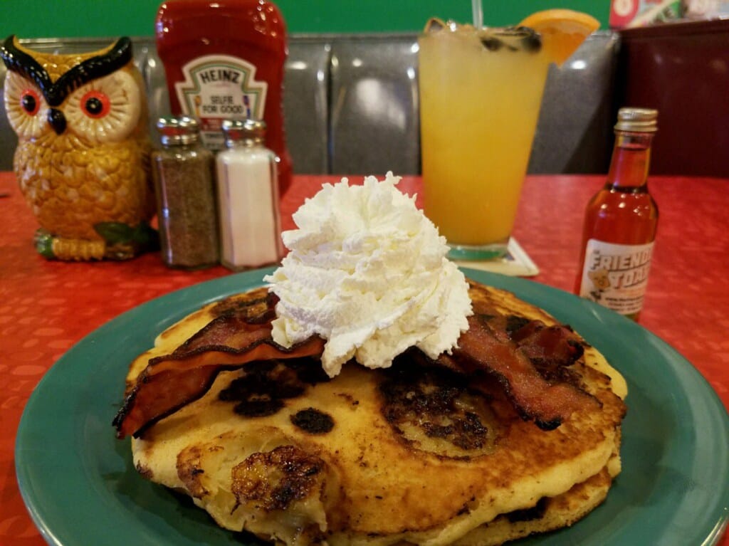 Portsmouth, NH's The Friendly Toast Blueberry Pancakes Recipe