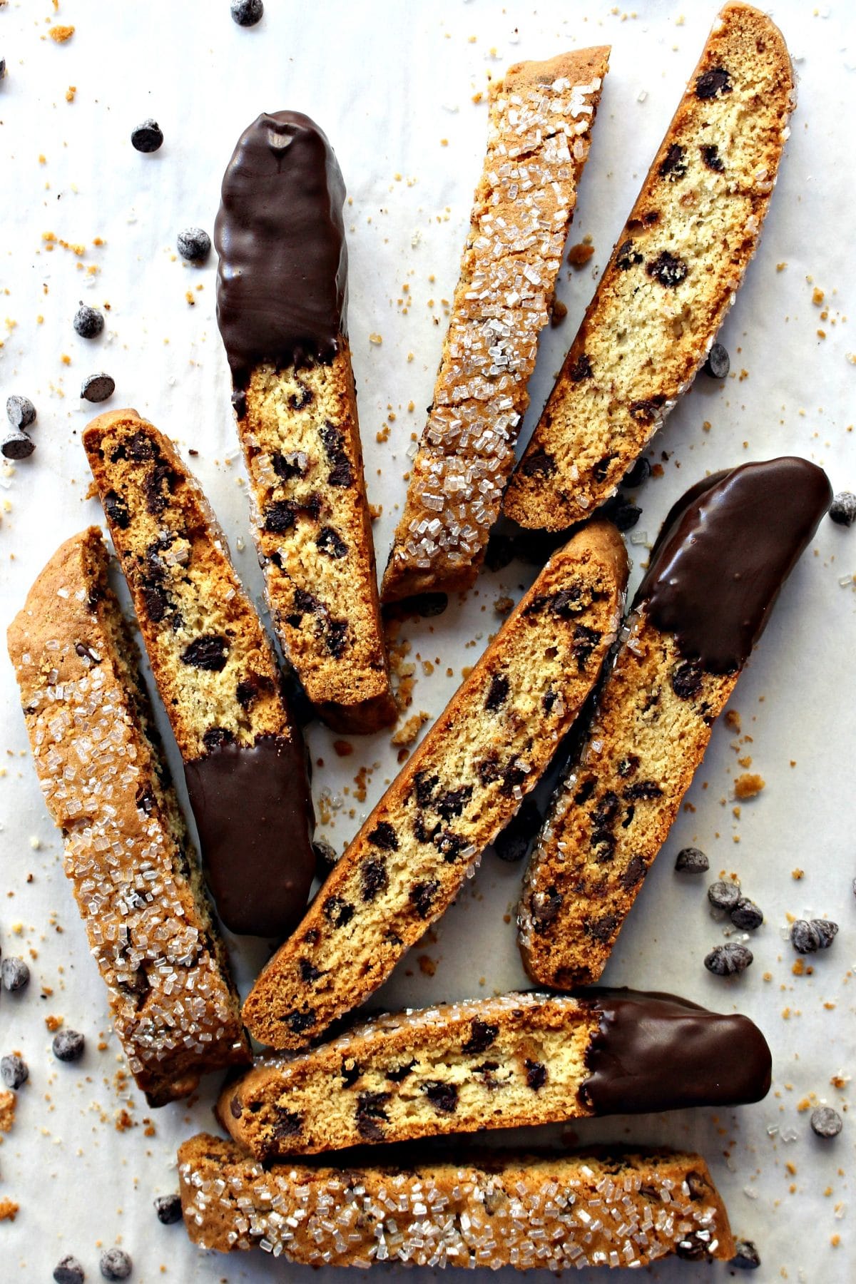 Chocolate Chip Biscotti