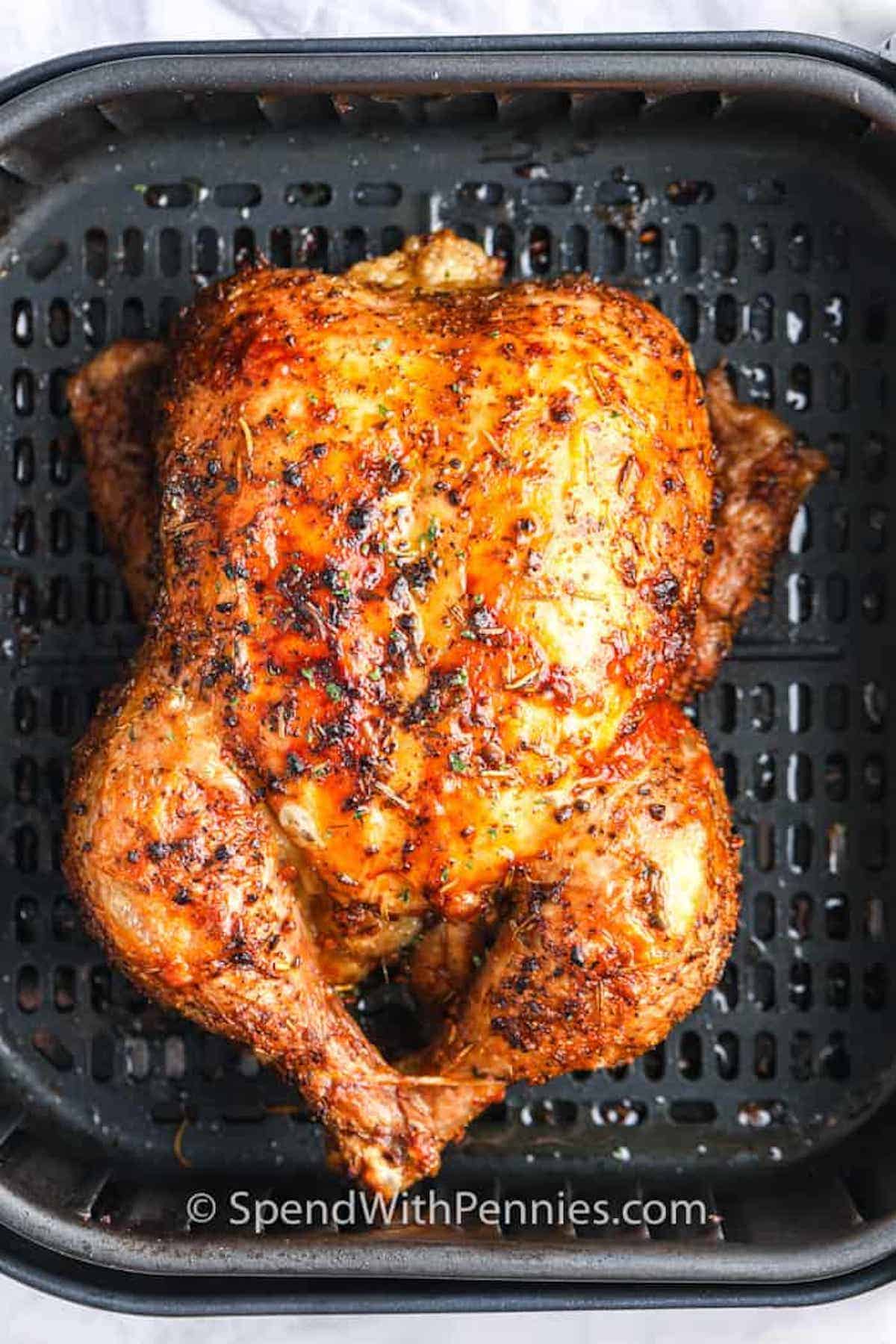 Air-Fryer Roast Chicken Recipe