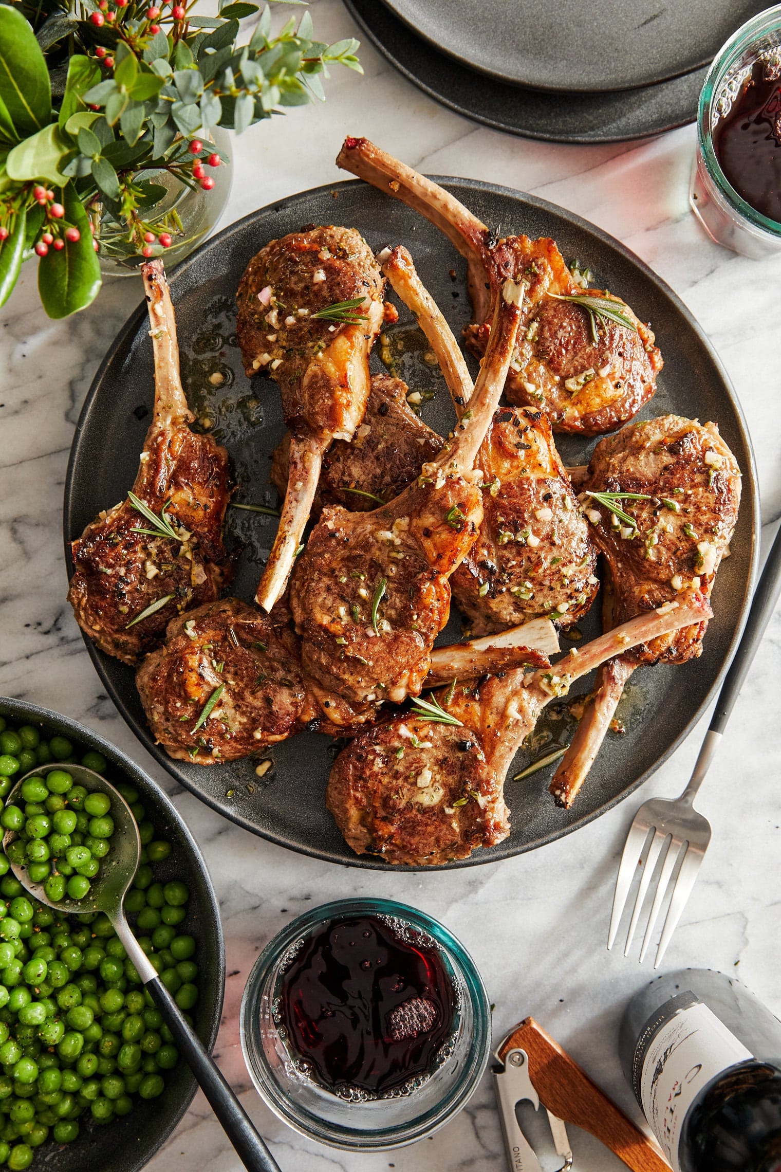 Lamb Chops with Rosemary and Garlic Recipe