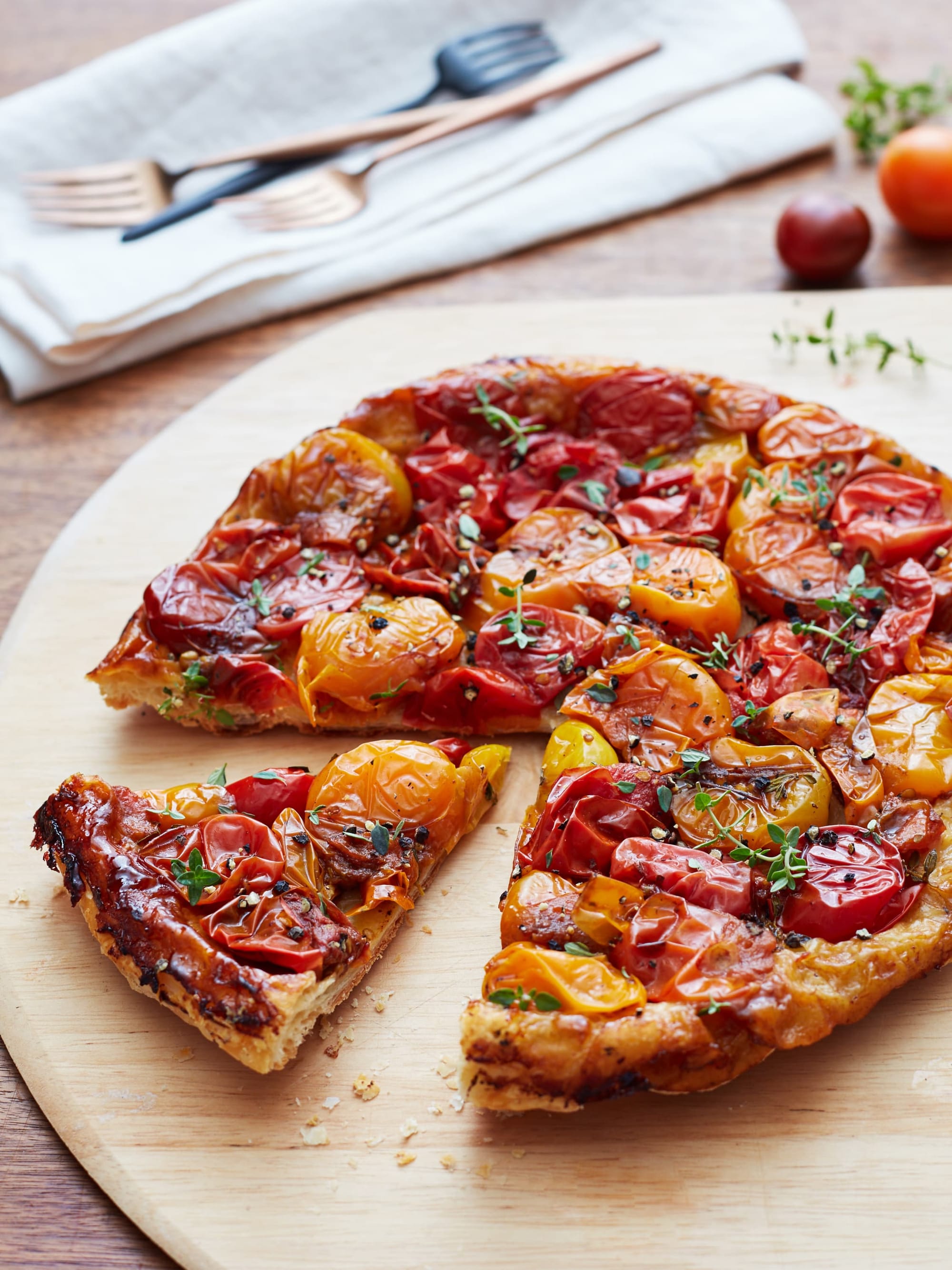 Cherry Tomato Tart Tatin Recipe
