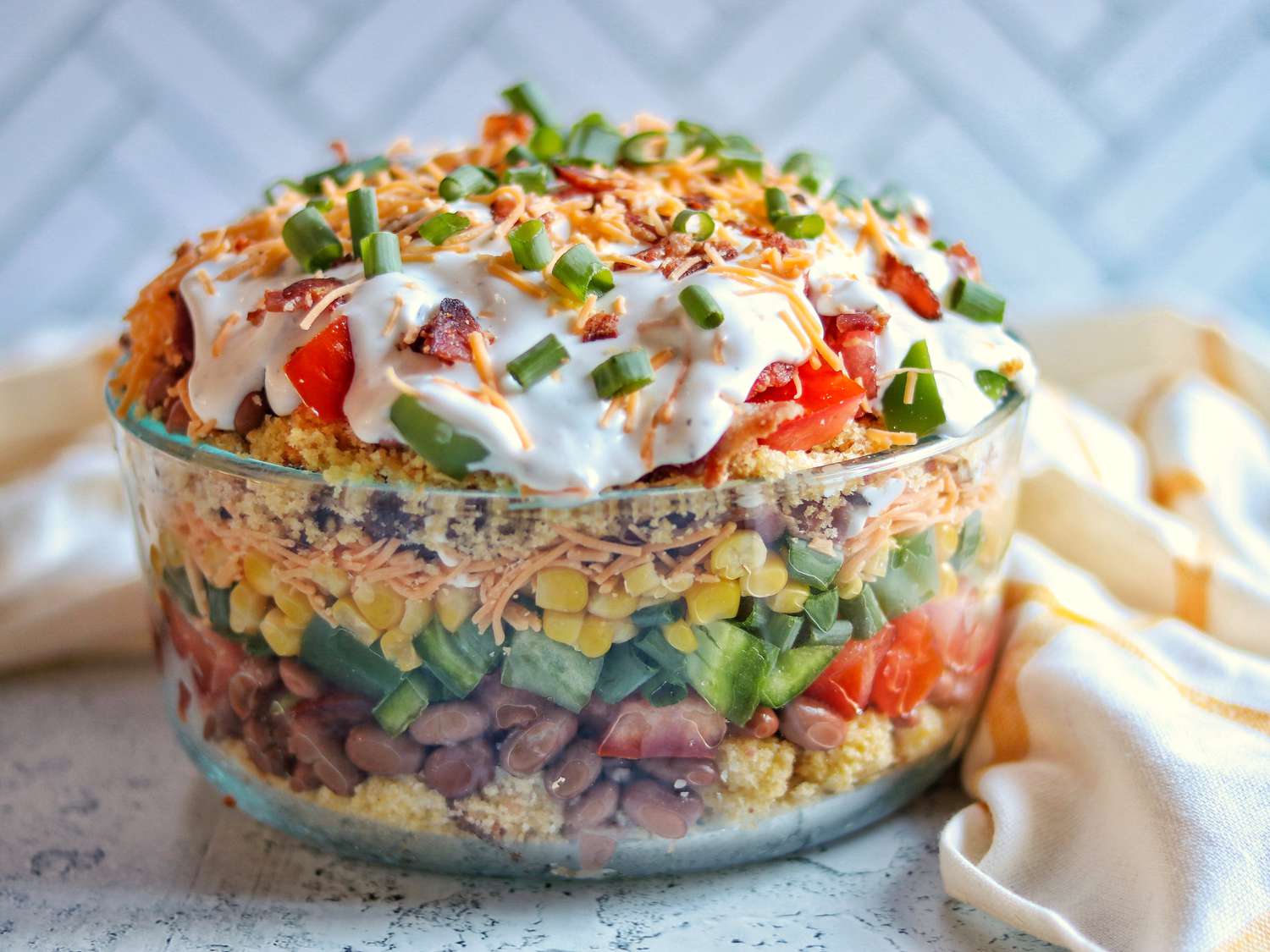 Leftover Cornbread Salad Recipe