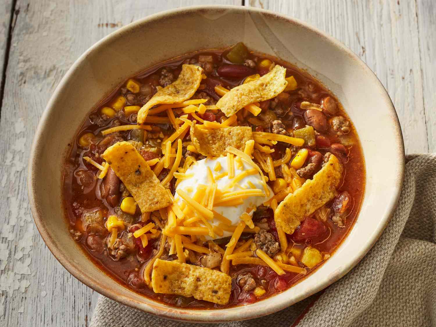 Crockpot Taco Soup Recipe
