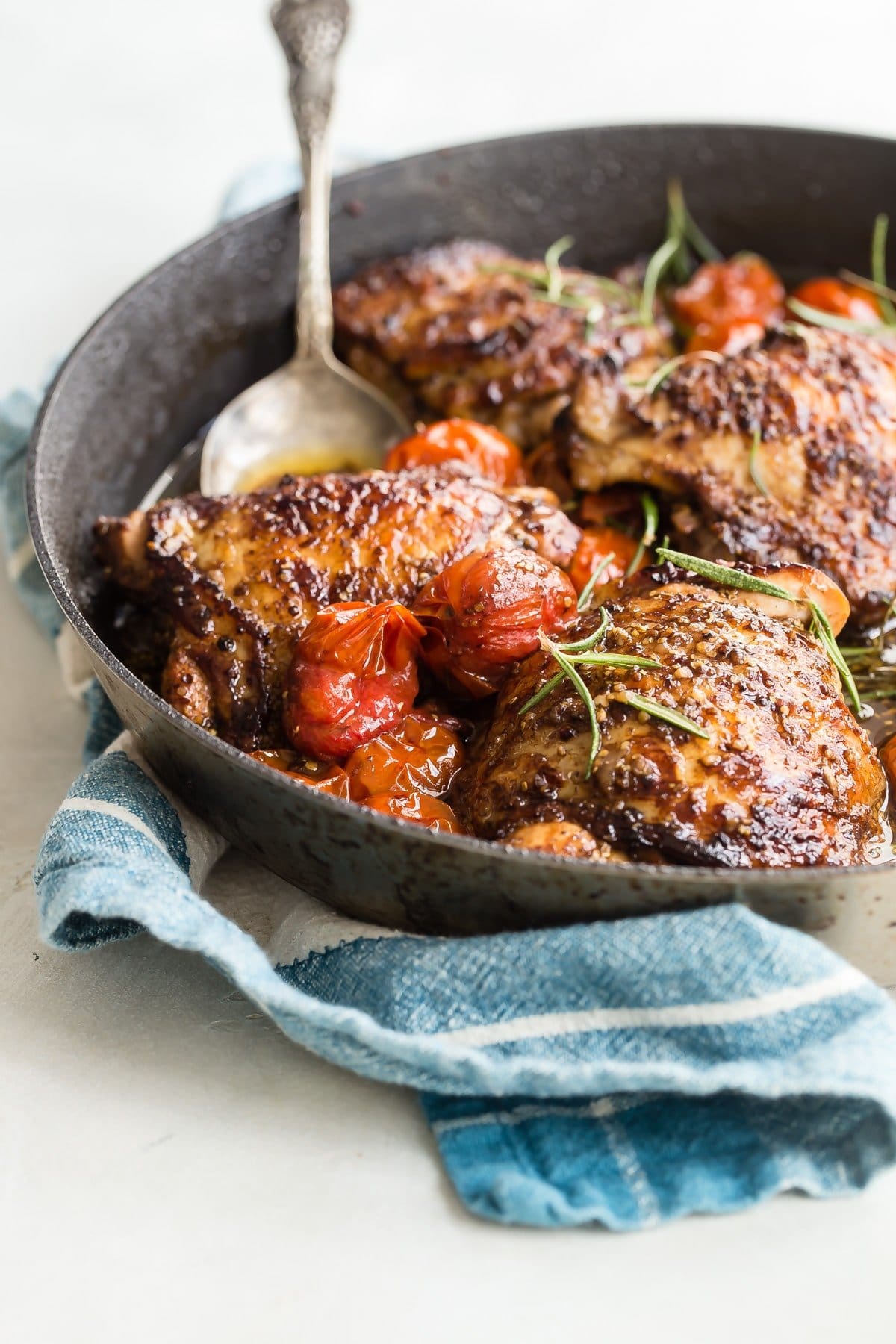 Balsamic Glazed Chicken and Tomatoes Recipe