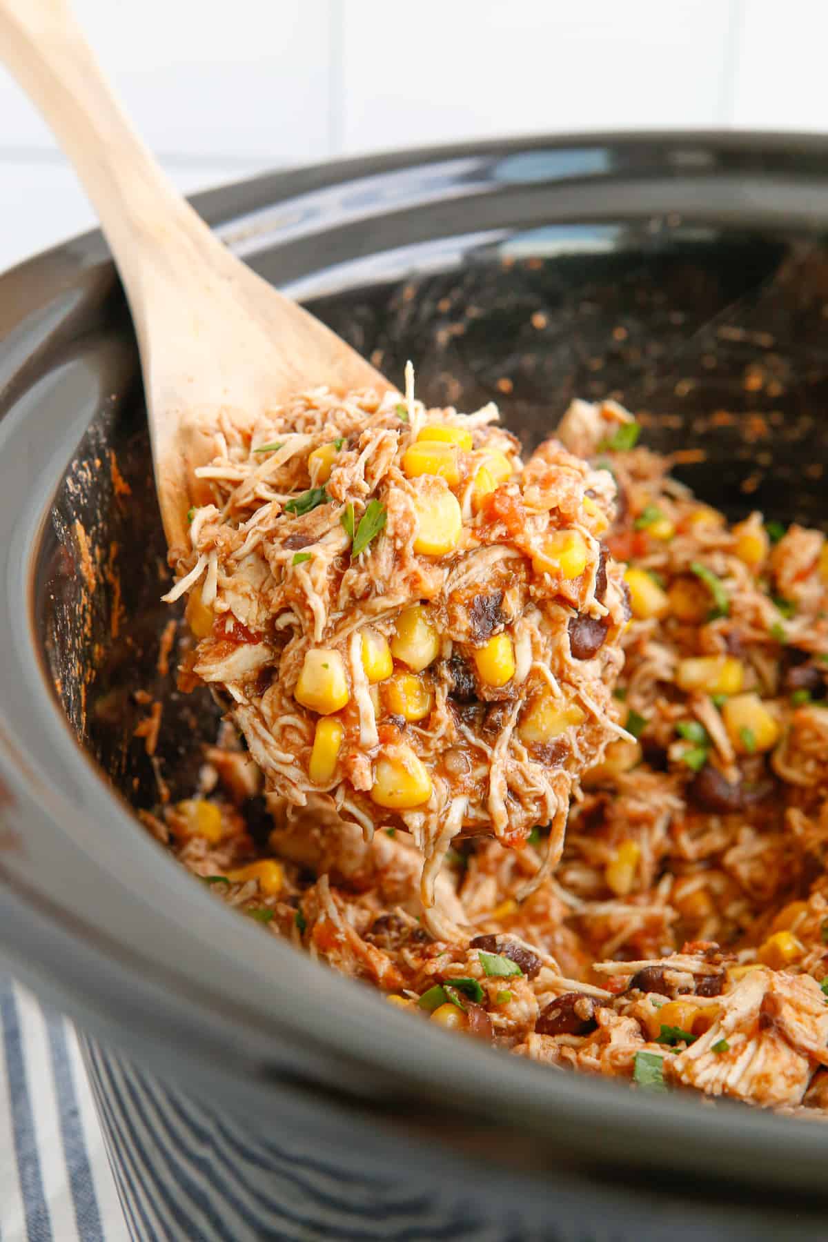 Crockpot Mexican Shredded Chicken Recipe