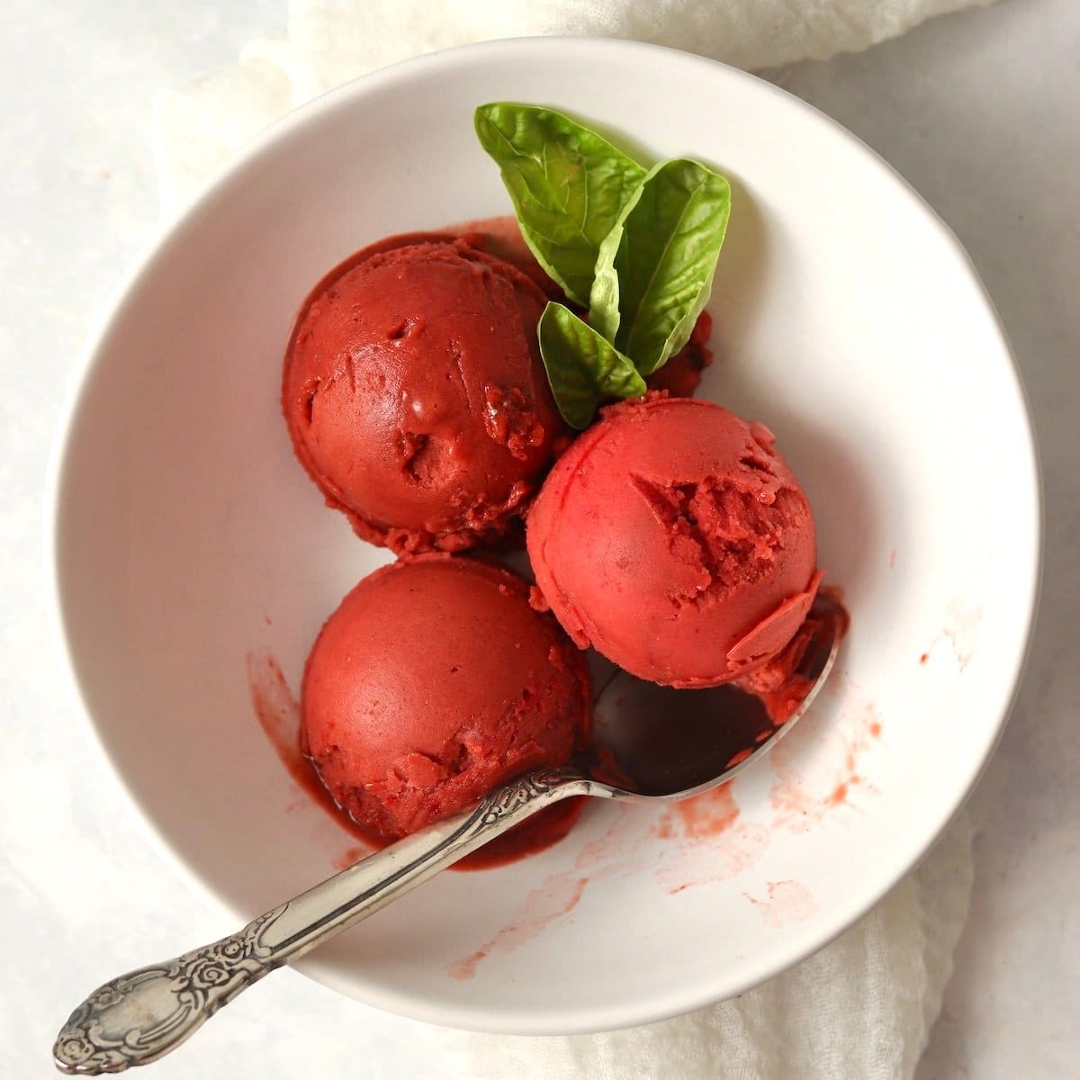 Strawberry Basil Ninja Creami Sensation